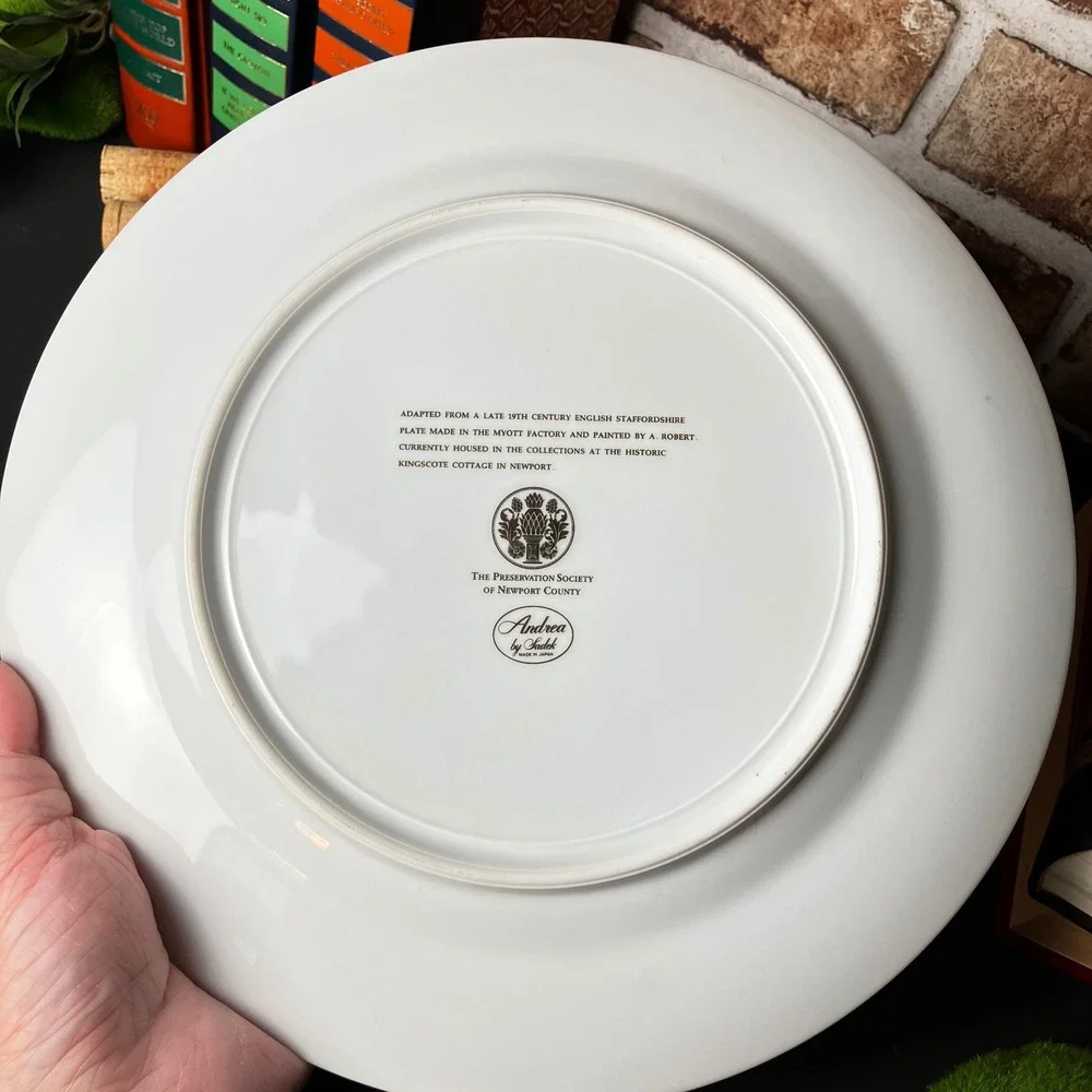 Andrea by Sadek Dinner Plates Newport Kingscote 10.5